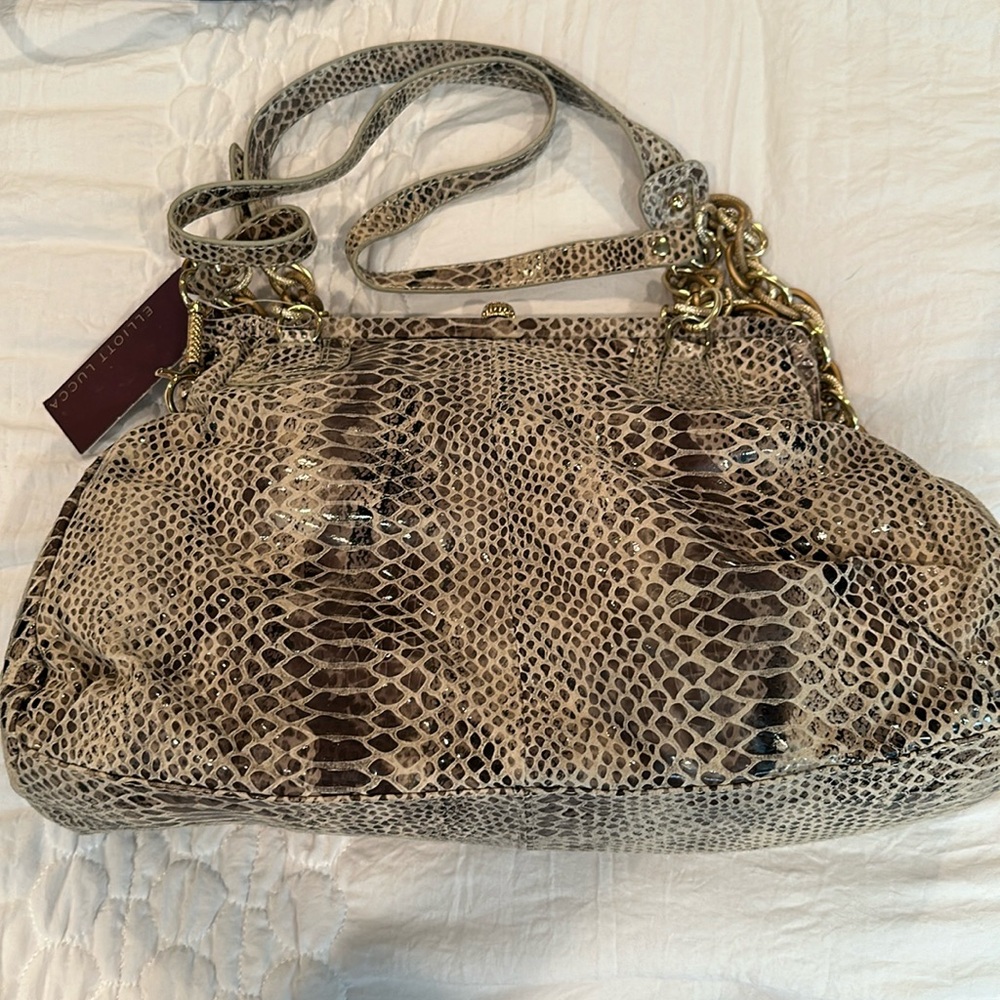 Brand new with tags Elliott Lucca purse.